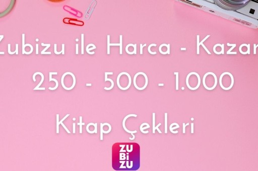 Zubizu Kitap Kulubüne Özel Fırsat : Onlarca Kitap Çeki