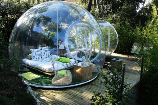 Bir Baloncuğun İçinde Uyumaya Ne Dersiniz?