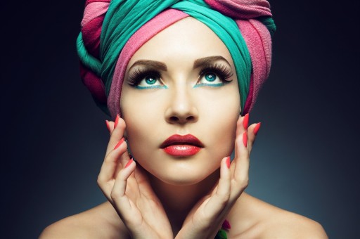 Saçların En Şık Hali: Fular