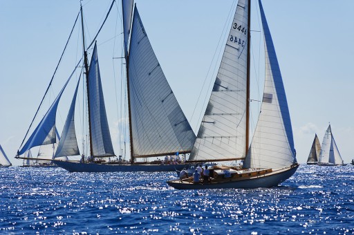 Vintage Yelkenliler Yarışıyor