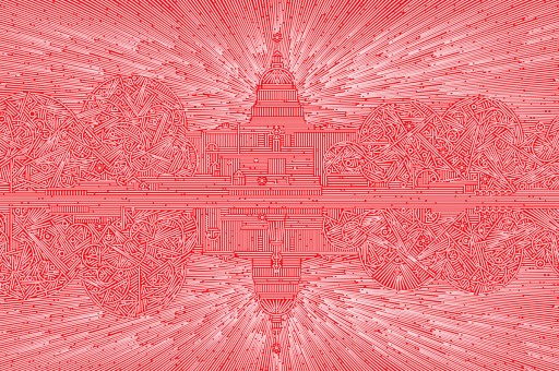 Ufuk Çizgisinden Suya Yansıyan Silüetler