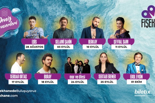 Fişekhane’de “Deniz Konserleri” Başlıyor!