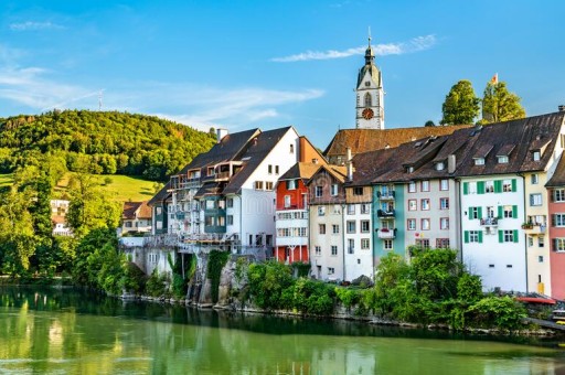 Laufenburg: 2 Yakası Bir Araya Gelmeyen Şehir