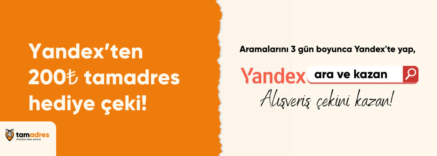 Yandexi Dene : 200 TL kitap çeki kazan 