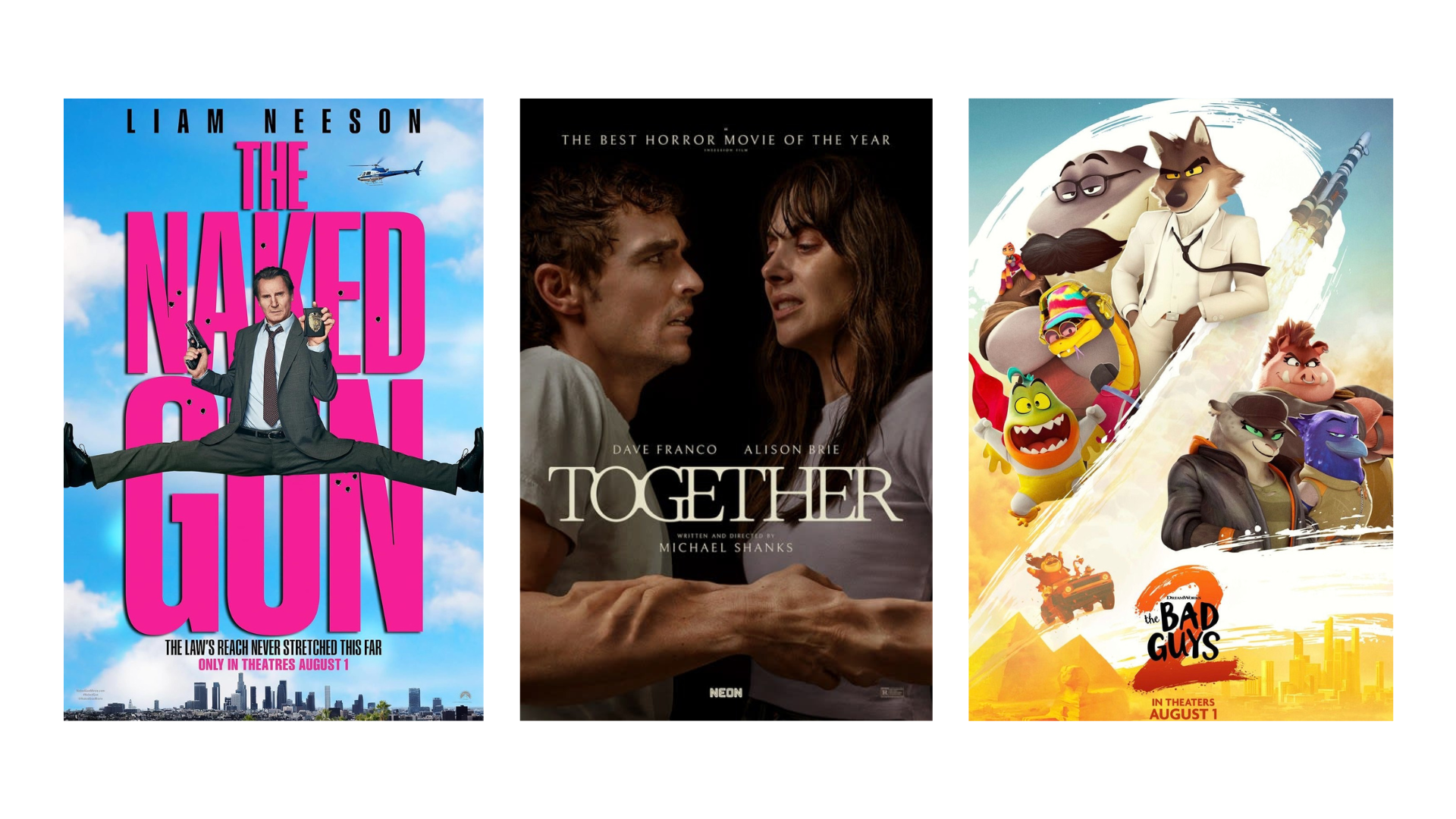 1 Ağustos Cuma Günü Vizyona Girecek Filmler