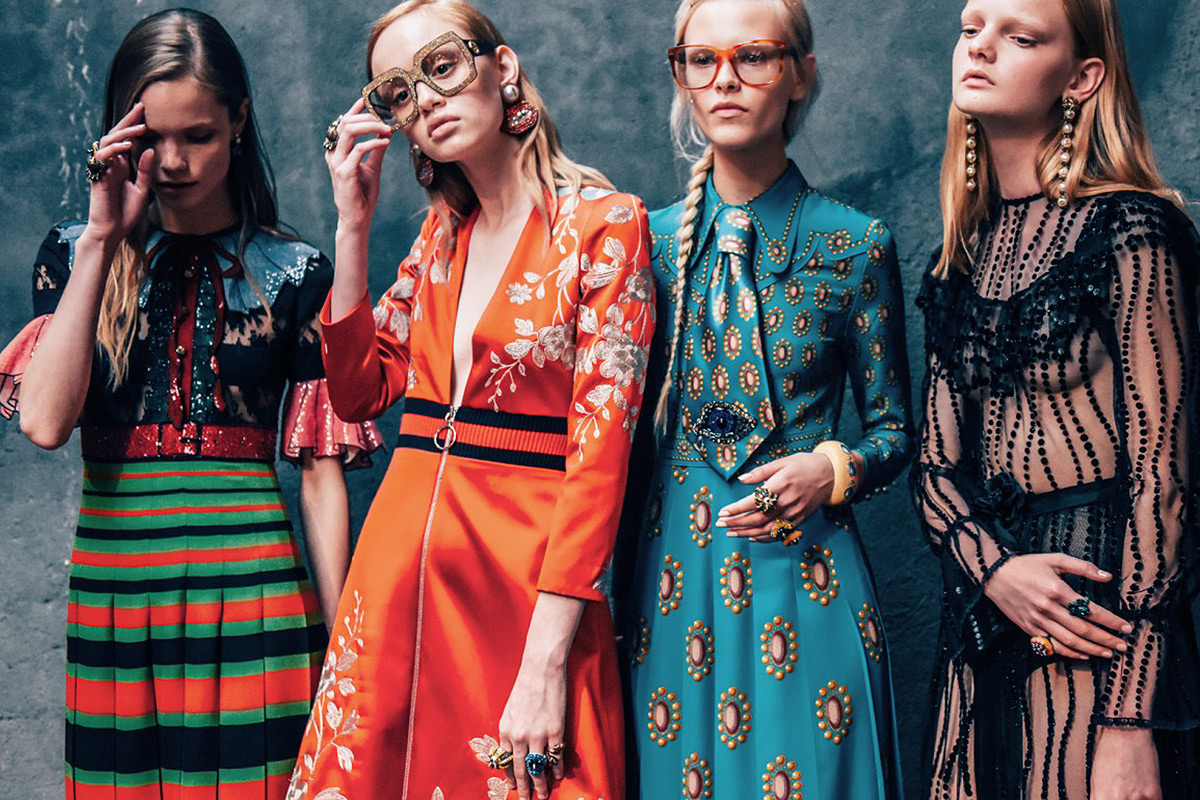 Gucci Cruise 2017 de Desenlerin Yolculuğu