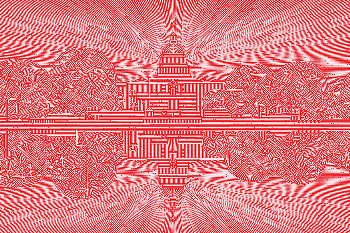 Ufuk Çizgisinden Suya Yansıyan Silüetler