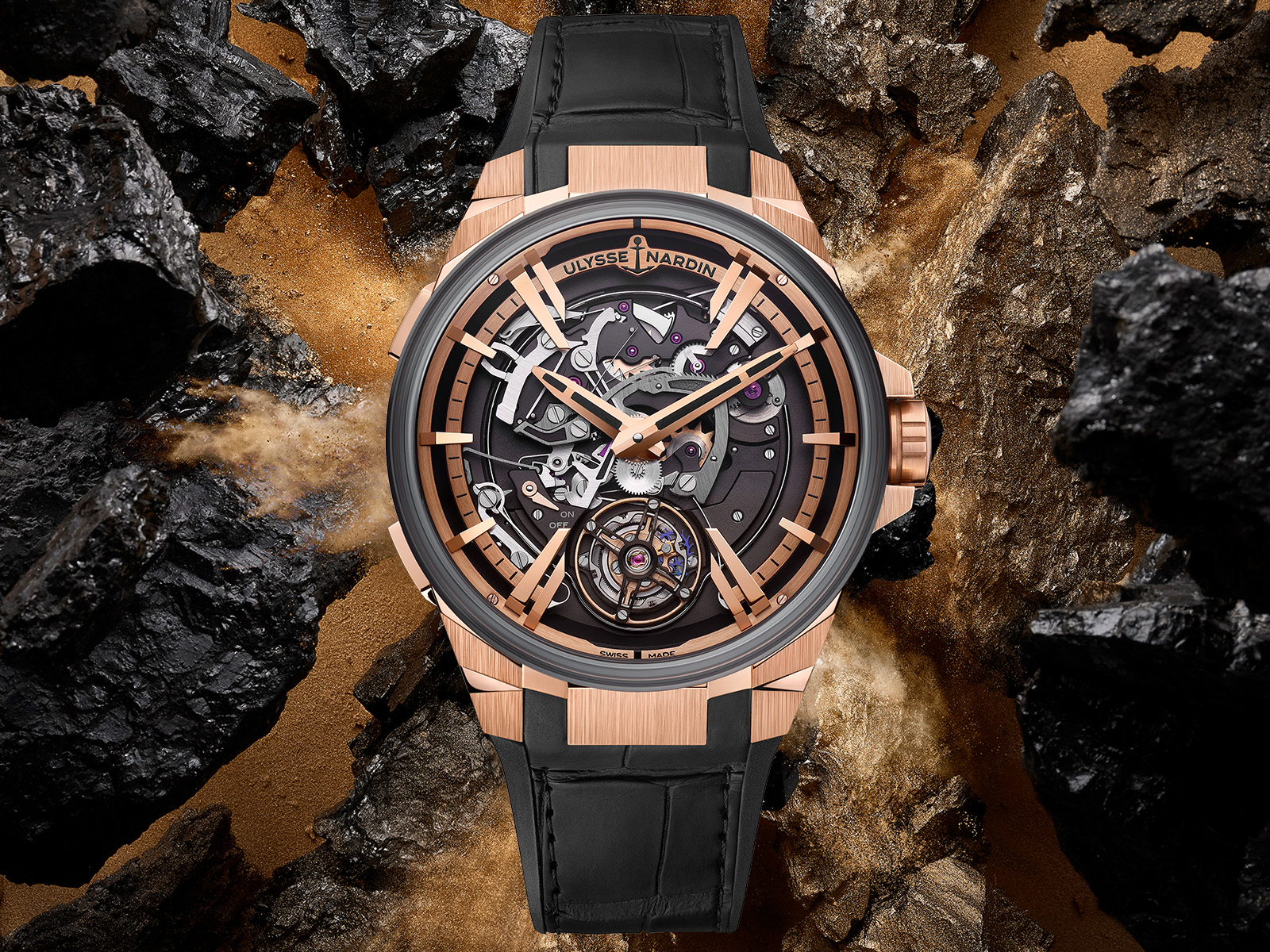 Ulysse Nardin’den “Blast Skeleton Tourbillon”